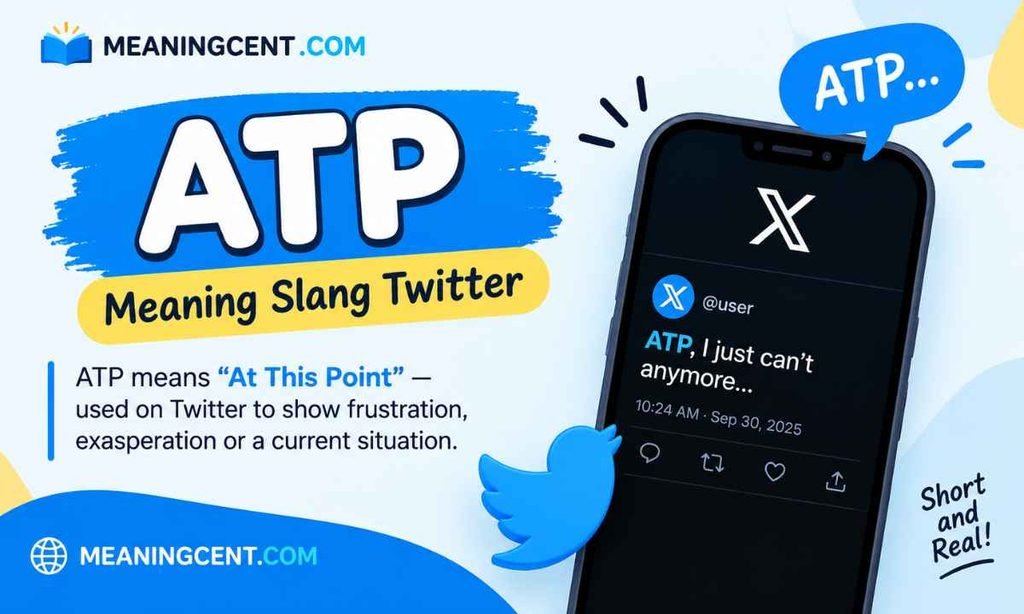 ATP meaning slang Twitter