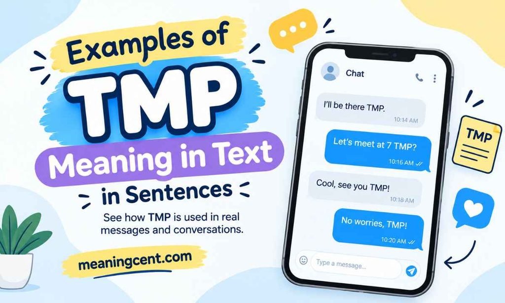 Examples of TMP Meaning in Text in Sentences