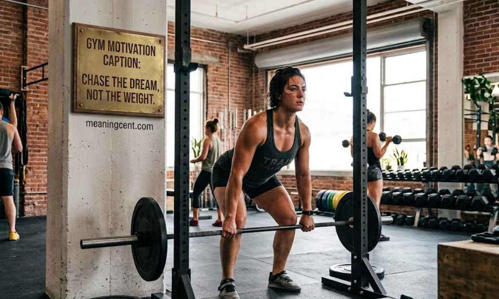 Gym Motivation Caption