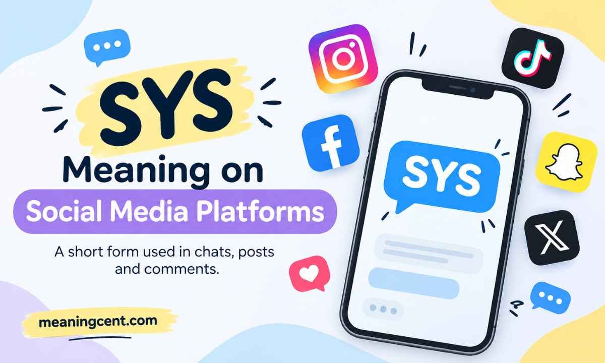 SYS Meaning on Social Media Platforms