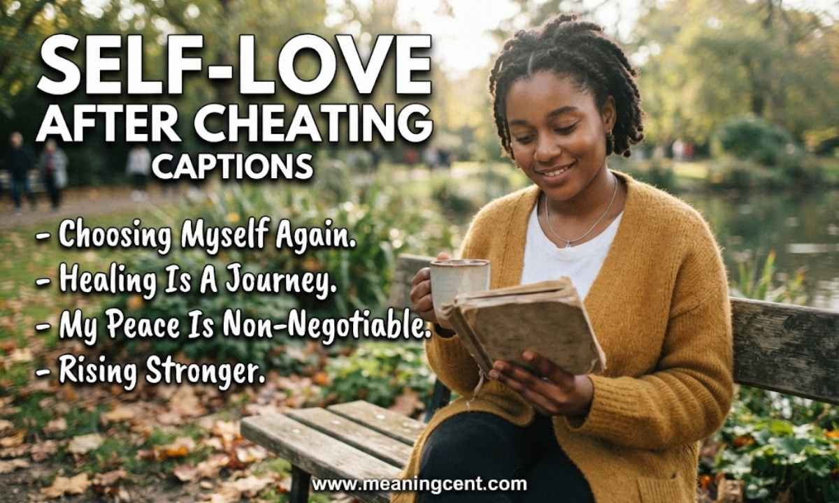 Self-Love After Cheating Captions