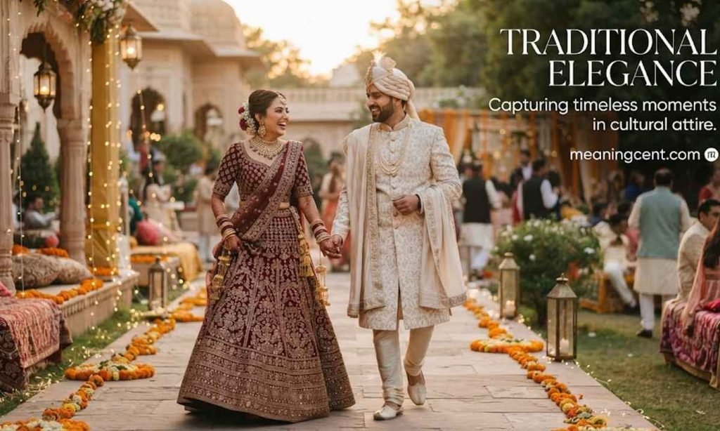 Traditional Outfit Couple Captions for Instagram