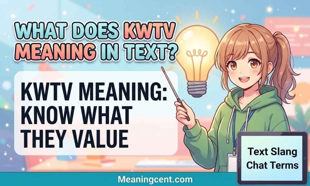 What Does KWTV Meaning in Text